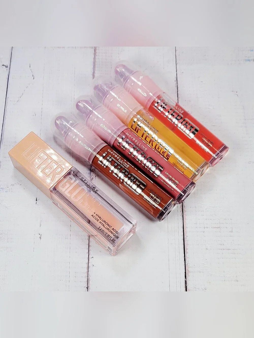 Maybelline Lifter Gel Lip Oil & Lifter Gloss Lip Gloss Bundle NEW!